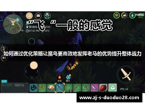 如何通过优化策略让魔鸟更高效地发挥老马的优势提升整体战力